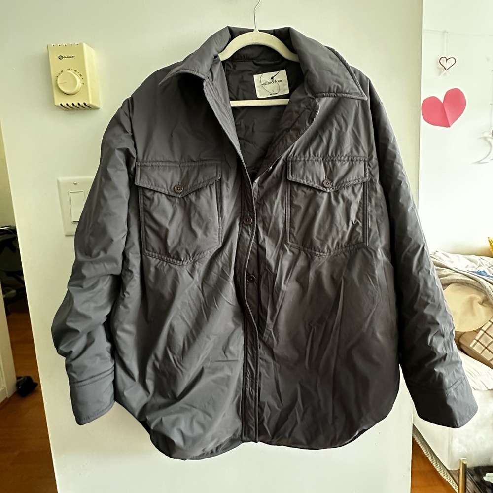 aritzia wilfred free primaloft jacket